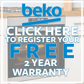 Register your FREE 2 year warranty: https://www.beko.co.uk/register Register your FREE 2 year warranty: https://www.beko.co.uk/register