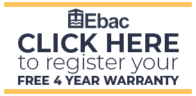 Claim your FREE 4 year warranty at: www.ebac.com/support/warranty