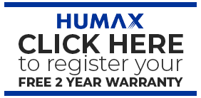 Register for FREE Humax 2 year warranty at: https://uk.humaxdigital.com/warranty-registration/ Register for FREE Humax 2 year warranty at: https://uk.humaxdigital.com/warranty-registration/