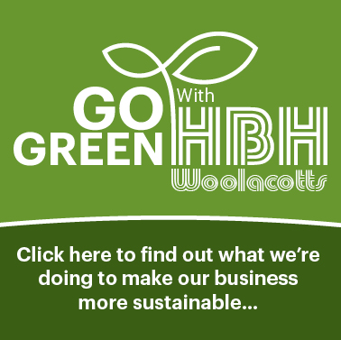 Go Green with HBH Woolacotts!